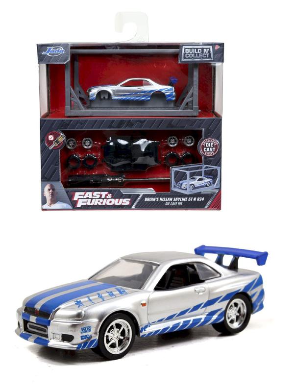 Brian's Nissan Skyline GT-R R34 - Velozes e Furiosos - Kit em